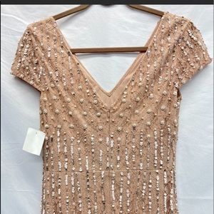 Adrianna Papell beaded gown